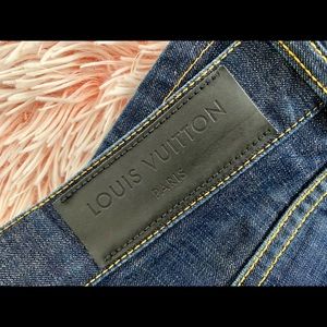 100% Men’s Louis Vuitton jeans